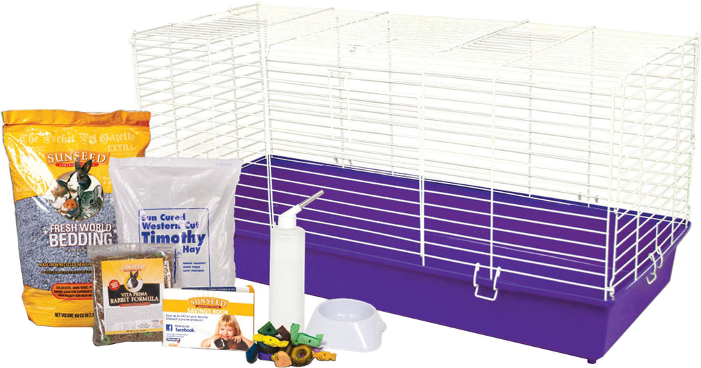 Ware Mfg. Inc. Bird/sm An - Home Sweet Home Complete Kit For Pet Rabbits