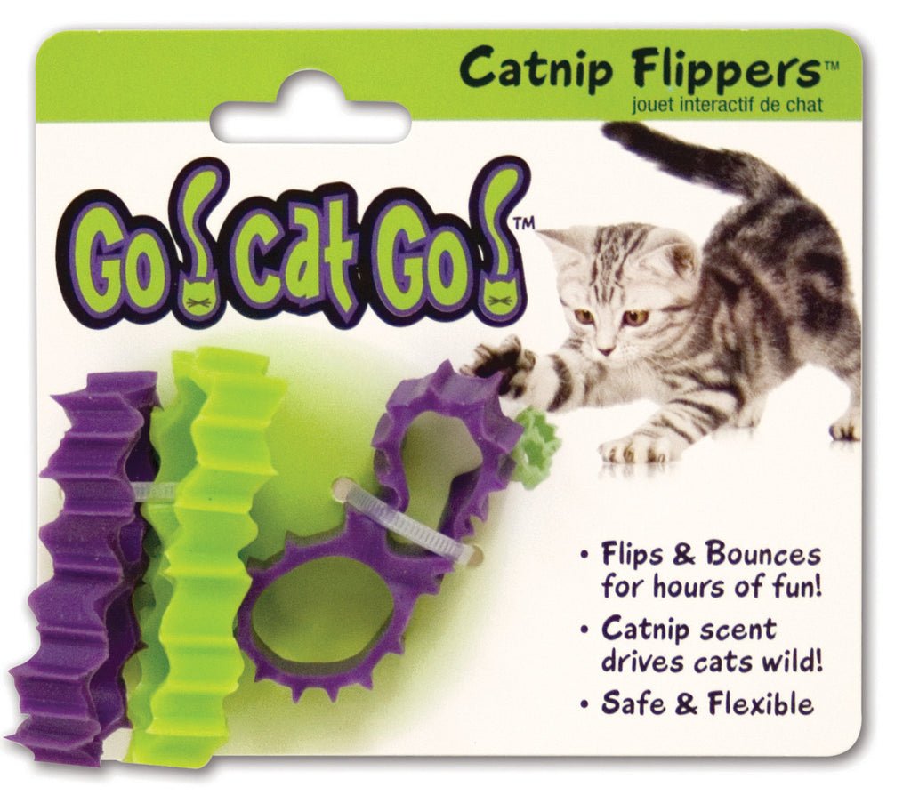 Ourpets Company - Go Cat Go Catnip Flippers