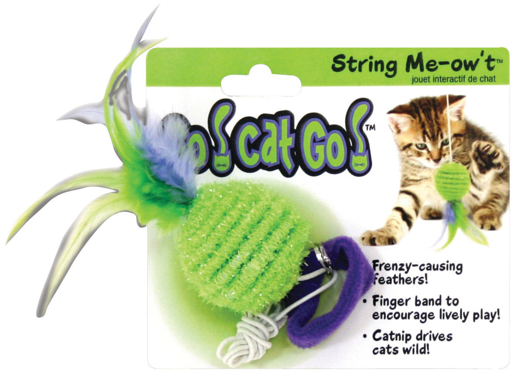 Ourpets Company - Go Cat Go String Me-ow't