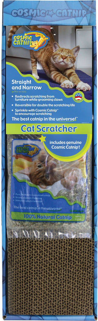 Ourpets Company-Cosmic Straight & Narrow Cat Scratcher