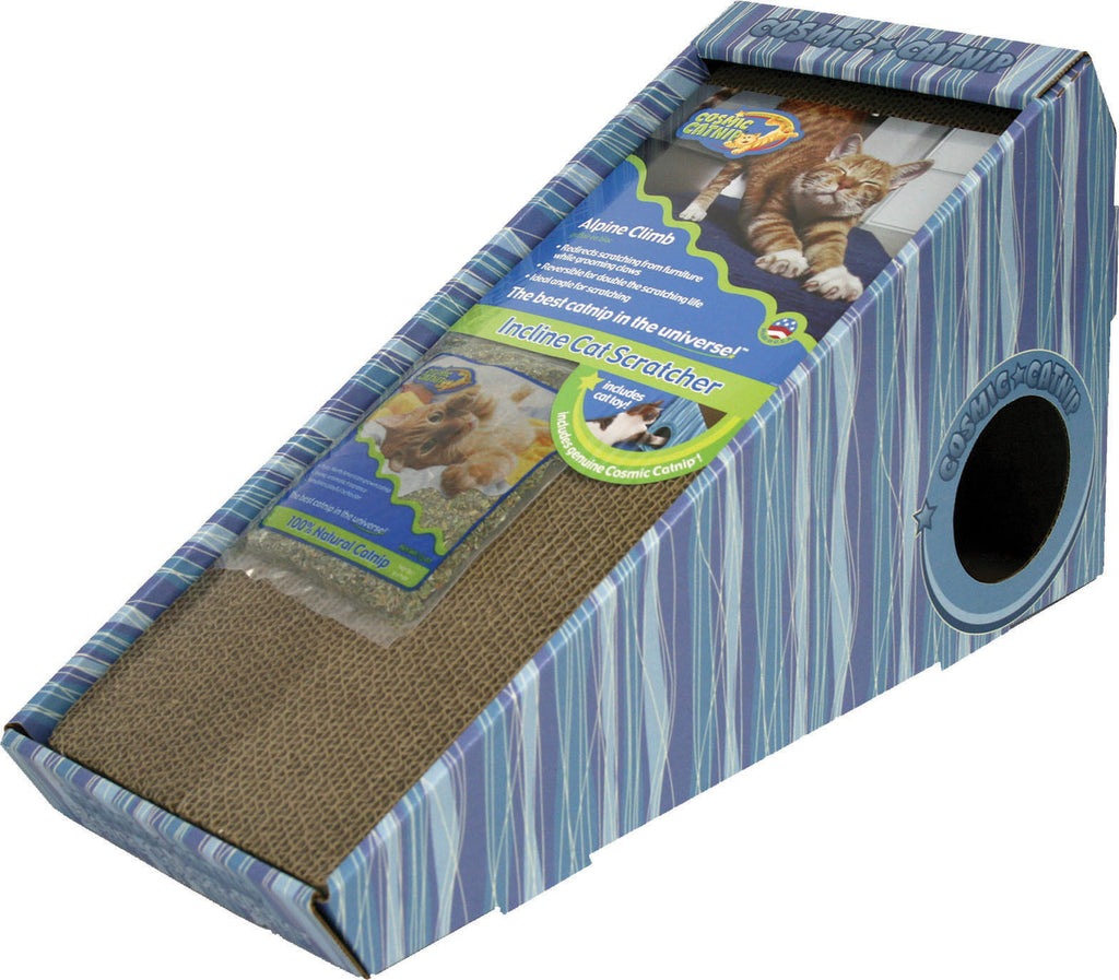 Ourpets Company-Cosmic Catnip Alpine Climb Incline Cat Scratcher