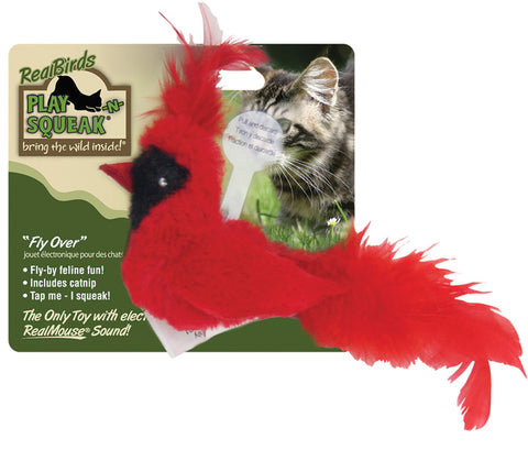 Ourpets Company - Play-n-squeak Realbirds - Fly Over