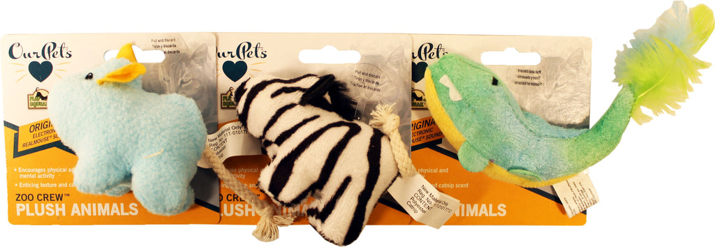 Ourpets Company - Zoo Crew Plush Cat Toys