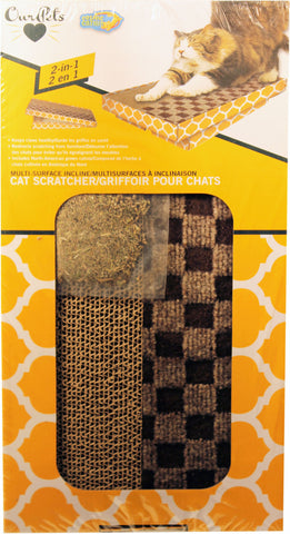 Ourpets Company-Multisurface Inclined Cat Scratcher