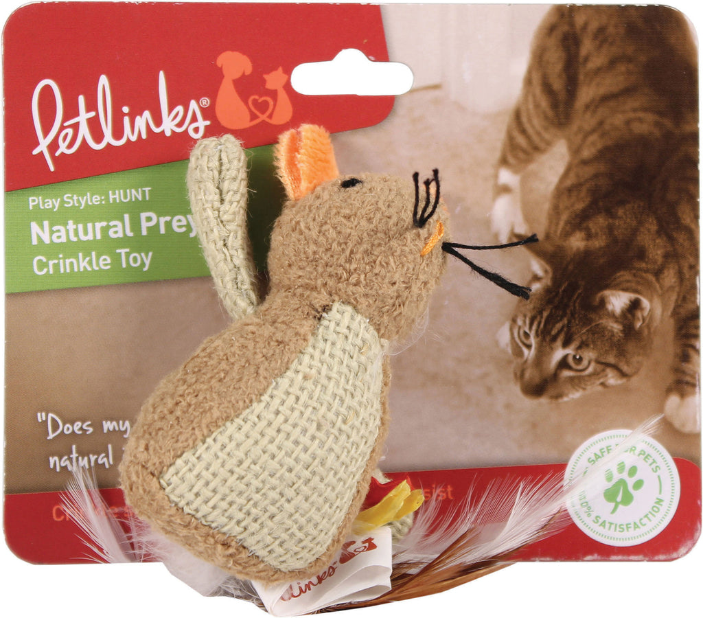 Worldwise Inc - Petlinks Natural Prey Crinkle Cat Toy