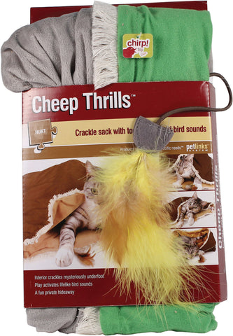 Worldwise Inc - Cheep Thrills Crackle Sack With Bird Sounds