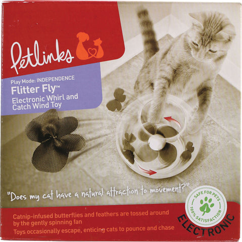 Worldwise Inc-Petlinks Flitter Fly Electronic Cat Toy