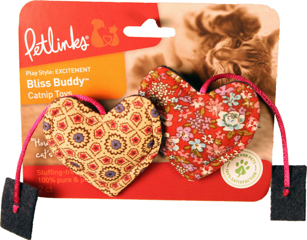 Worldwise Inc - Bliss Buddy Heart Tea Bags With Catnip