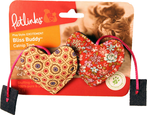 Worldwise Inc - Bliss Buddy Heart Tea Bags With Catnip