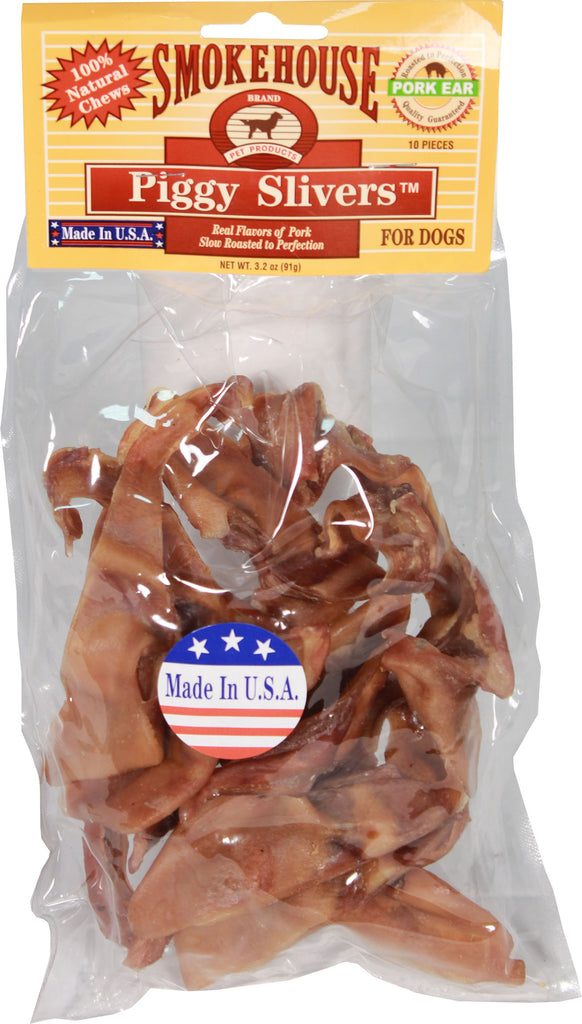 Smokehouse Pet Products - Usa Made Piggy Slivers