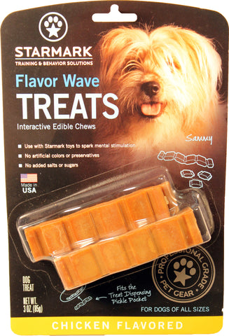 Starmark Pet Products - Flavor Wave Usa Treats For Pickle Pocket