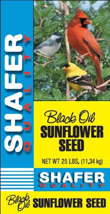 Shafer Seed Company - Sunflower Seed 100% Oil Bci Gen 25lb