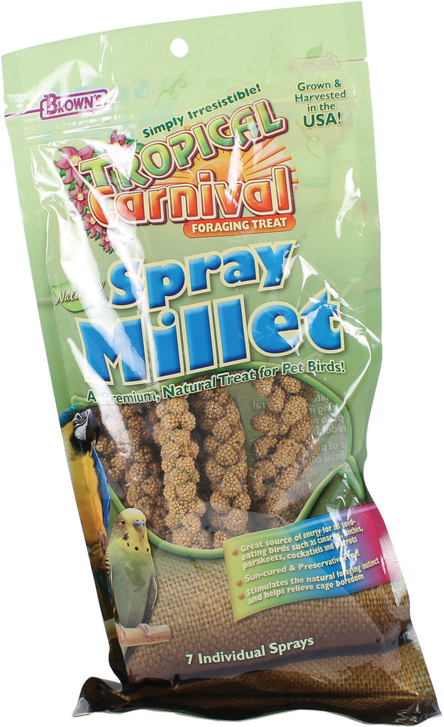 F.m. Browns Inc - Pet - Tropical Carnival Sprays Foraging Treat