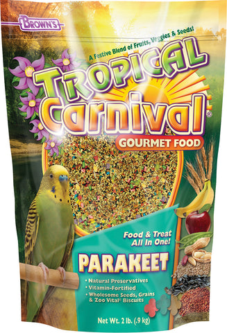 F.m. Browns Inc - Pet - Tropical Carnival Gourmet Parakeet  Food