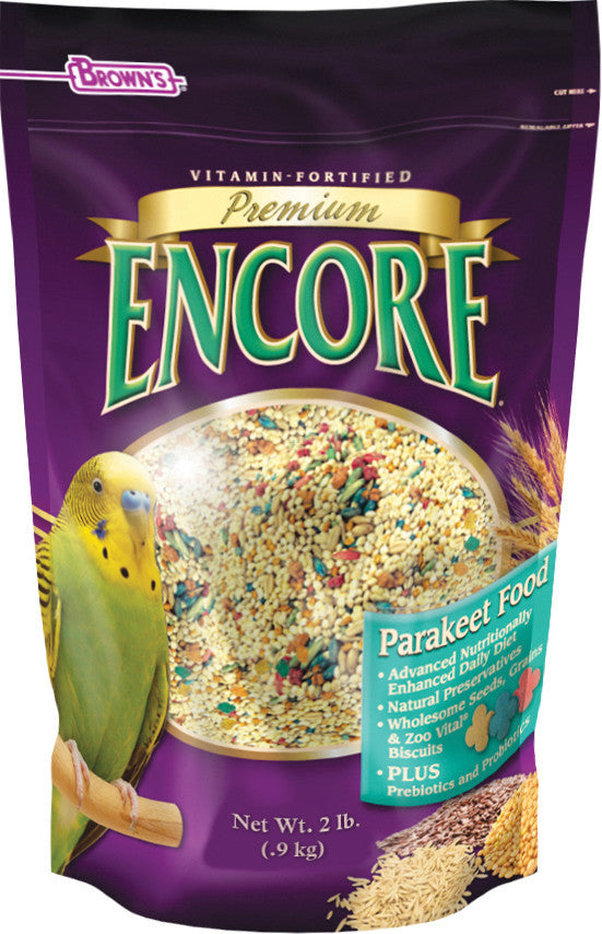 F.m. Browns Inc - Pet - Encore  Premium Parakeet Food