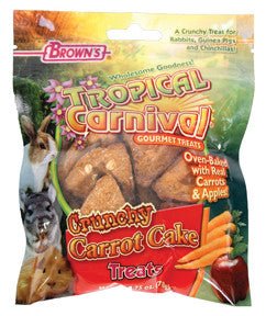 F.m. Browns Inc - Pet - Tropical Carnival Crunchy Carrot Cake Treats