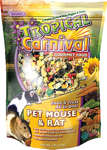 F.m. Browns Inc - Pet - Tropical Carnival Gourmet Pet Mouse/rat Food