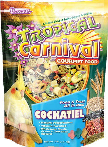 F.m. Browns Inc - Pet - Tropical Carnival Gourmet Cockatiel Food