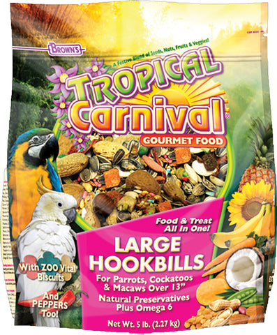 F.m. Browns Inc - Pet - Tropical Carnival Gourmet Large Hookbill Food