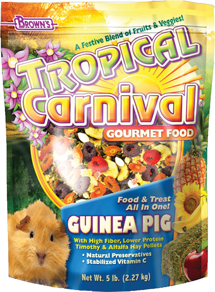 F.m. Browns Inc - Pet - Tropical Carnival Gourmet Guinea Pig Food