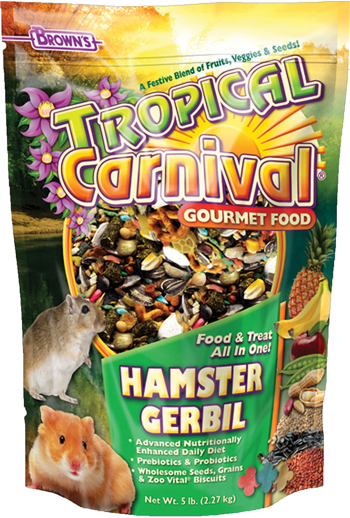 F.m. Browns Inc - Pet - Tropical Carnival Gourmet Hamster & Gerbil Food