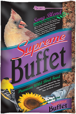 F.m. Browns  Wildbird - Song Blend Supreme Buffet Premium Wild Bird Food