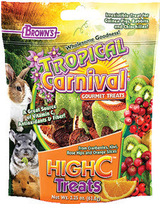 F.m. Browns Inc - Pet - Tropical Carnival High C Treats