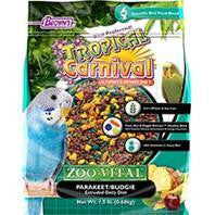 F.m. Browns Inc - Pet - Tropical Carnival Zoo-vital Parakeet & Budgie Food