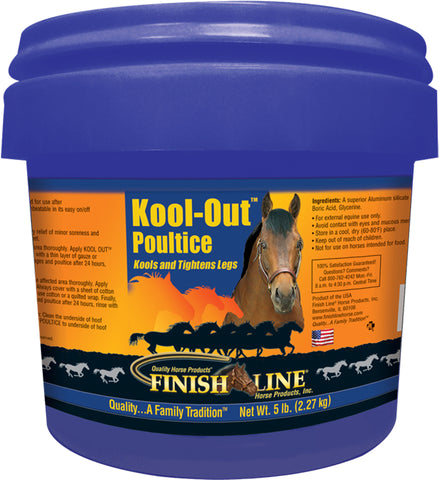 Finish Line - Kool-out Poultice For Equine