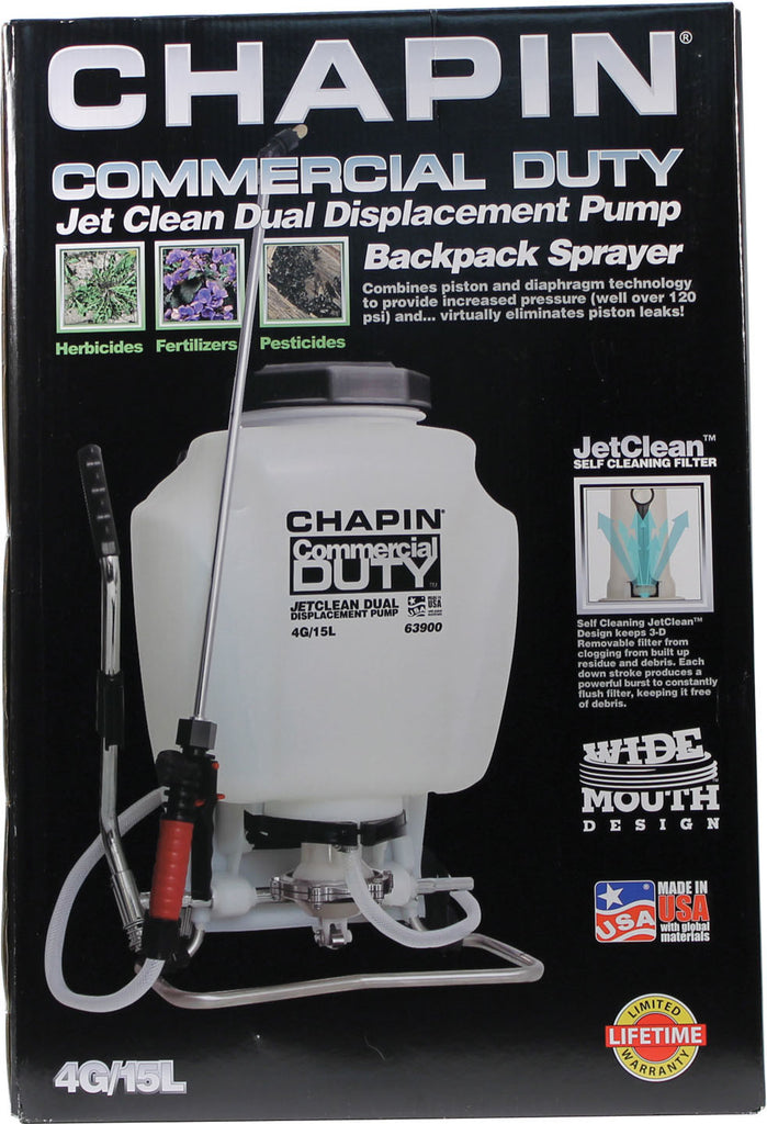 Chapin Manufacturing   P - Commercial Duty Jet Clean Backpack Sprayer