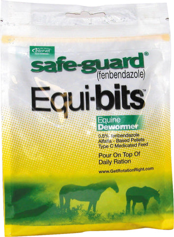 Merck Ah Equine       D - Safe-guard Equibits Equine Deworming Pellets