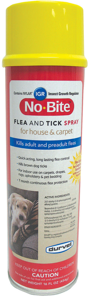 Durvet - Flea And Tick  D - No Bite Igr Flea & Tick House & Carpet Spray