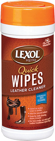 Manna Pro-equine - Lexol Leather Cleaner Quick Wipes