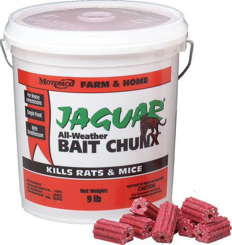 Motomco Ltd             D - Jaguar All-weather Bait Chunx Rat & Mouse Killer