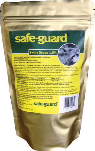 Merck Animal Health Mfg - Safe-guard 1.8% Swine Scoop Dewormer