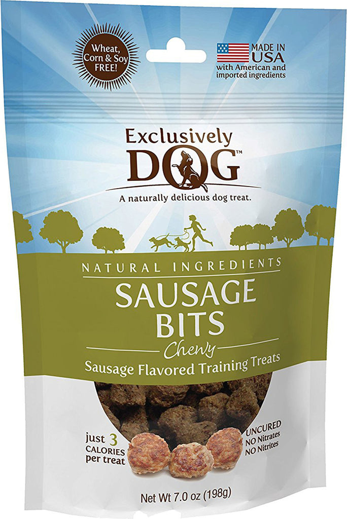 Exclusively Pet Inc - Chewy Sausage Bits Dog Treats