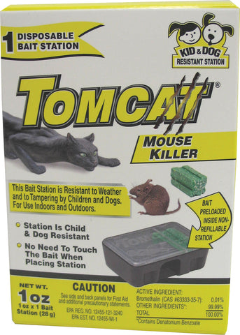 Motomco Ltd             D - Tomcat Disposable Mouse Killer