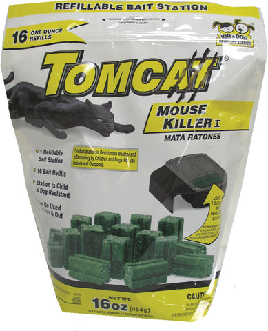 Motomco Ltd             D - Tomcat Mouse Killer I Refillable Bait Station