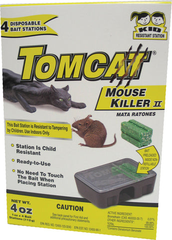 Motomco Ltd             D - Tomcat Mouse Killer Ii Disposable Bait Stations