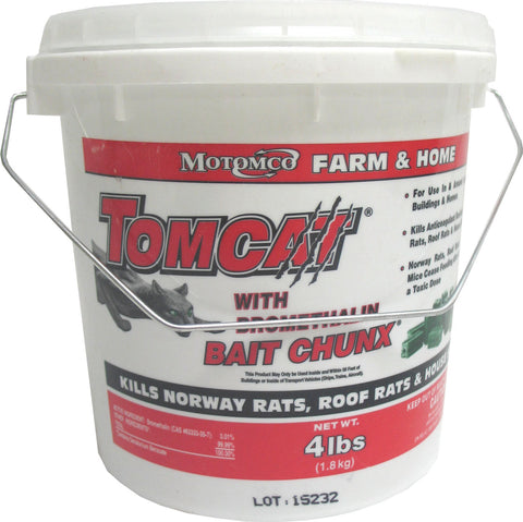 Motomco Ltd             D - Tomcat Bromethalin Bait Chunx