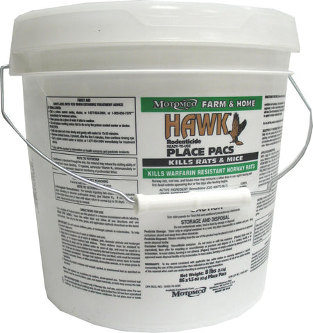 Motomco Ltd             D - Hawk Rodenticide Rtu Pelleted Place Pacs