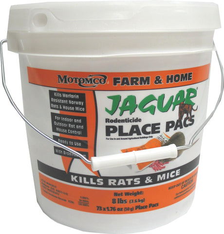 Motomco Ltd             D - Jaguar Rodenticide Place Pacs Pail