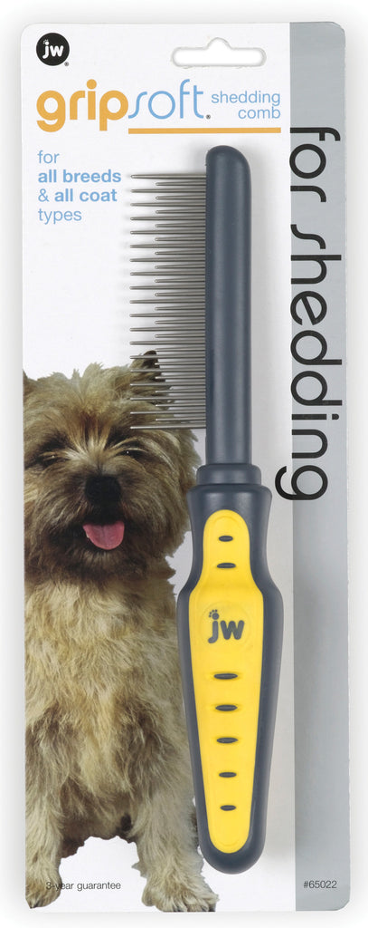 Jw - Dog/cat - Jw Gripsoft Shedding Comb