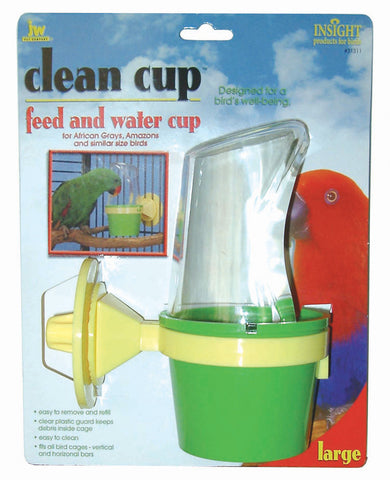 Jw - Small Animal/bird - Jw Clean Cup Feed And Water Cup