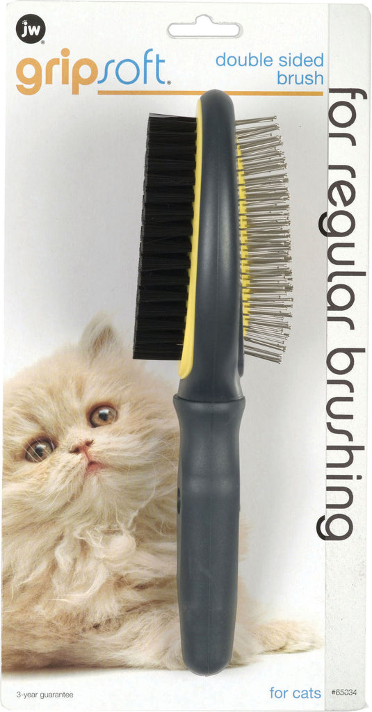 Jw-Dog-cat-Gripsoft Double Sided Cat Brush