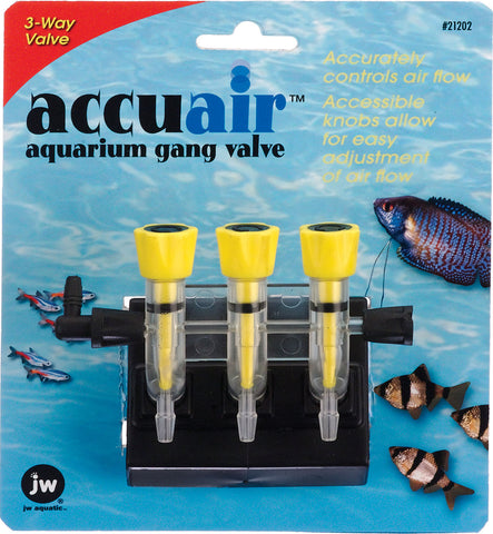 Jw-Aquatic-Accuair 3-way Gang Valve