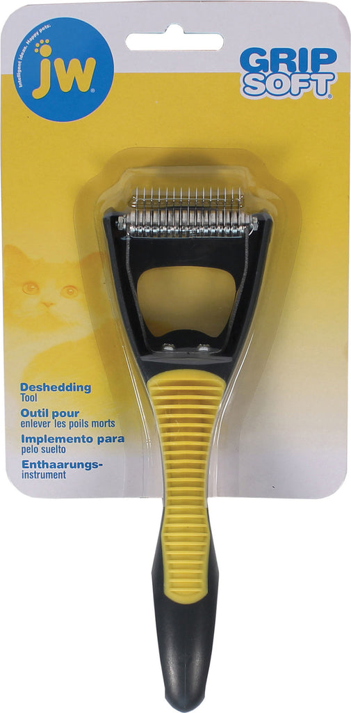 Jw - Dog/cat - Grip Soft Cat Deshedding Tool