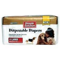 Bramton Company - Simple Solution Disposable Diapers For Dogs