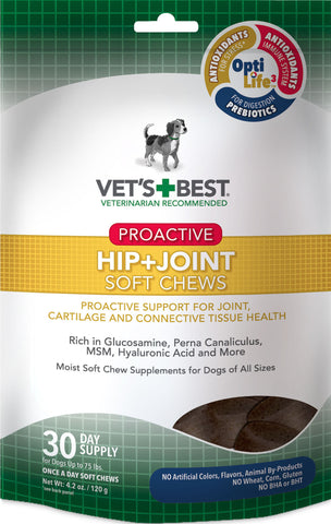 Bramton Company - Vets Best Hip + Joint Proactive Soft Chew