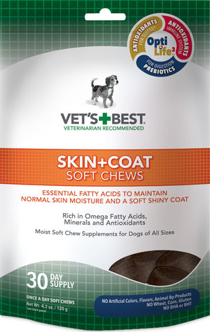 Bramton Company - Vets Best Skin & Coat Soft Chew